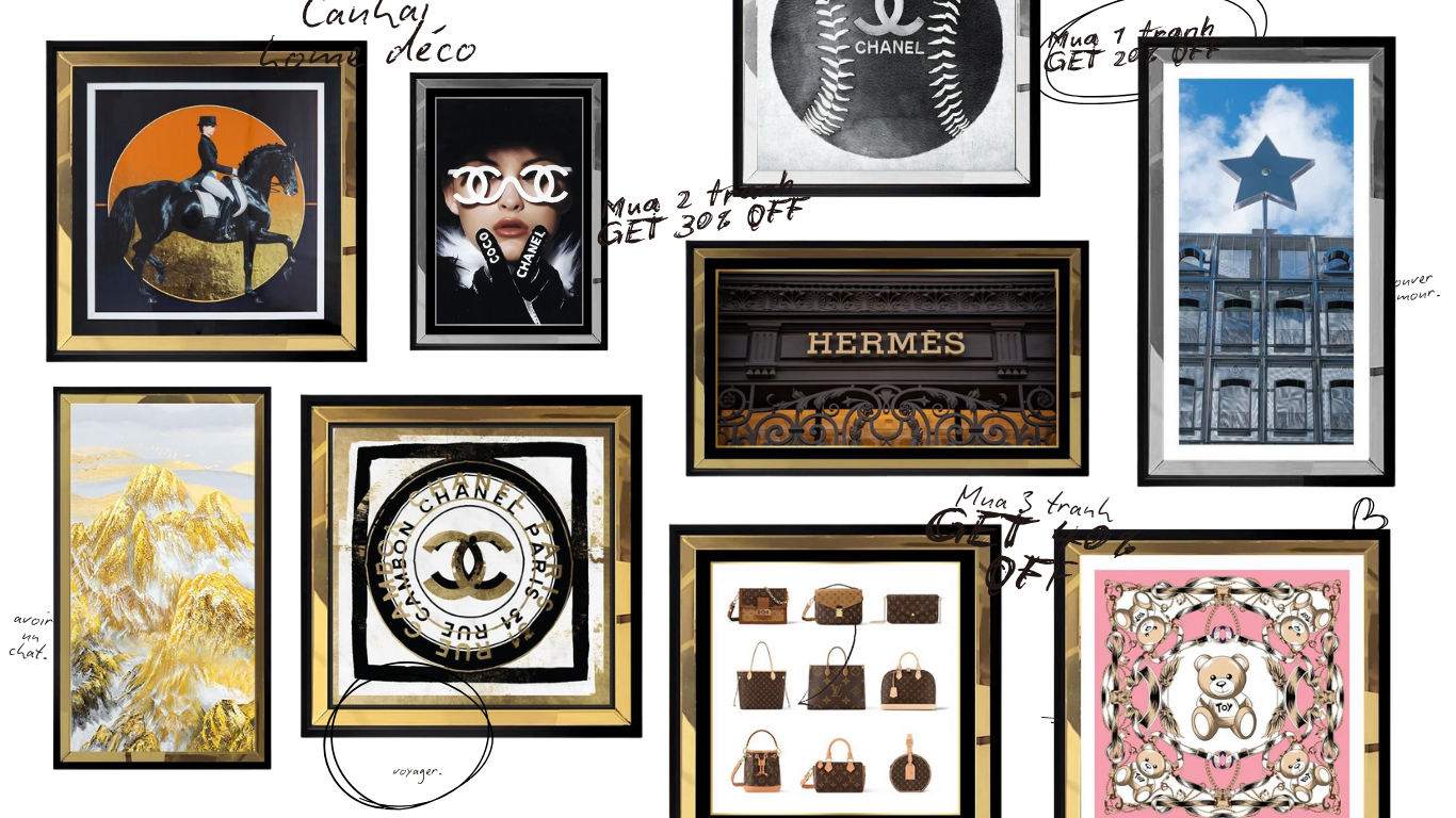 Tranh cao cấp Cậu Hai Home Decor