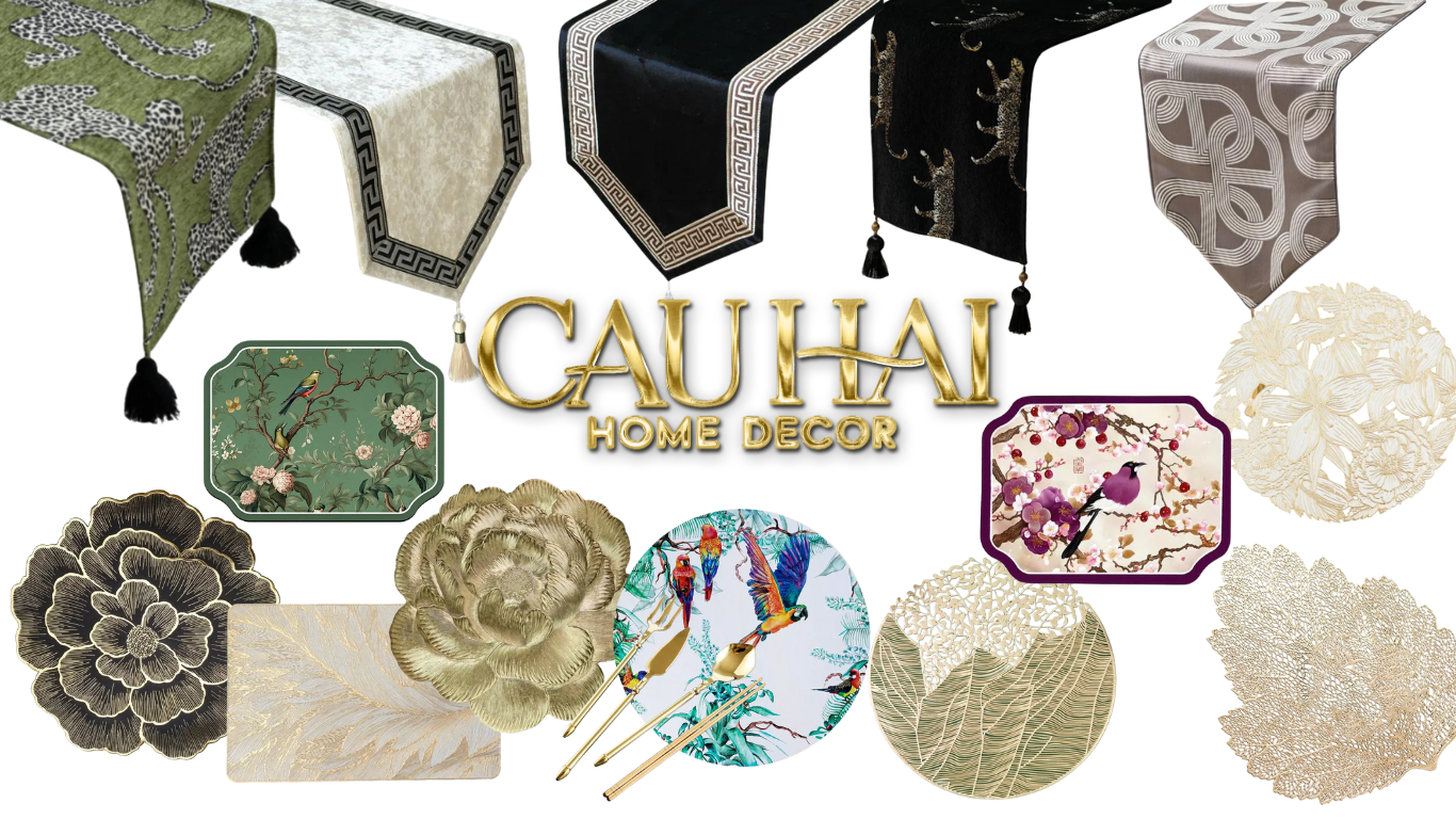 KHĂN BÀN - PLACEMAT – TẤM LÓT BÀN ĂN – ĐĨA LÓT