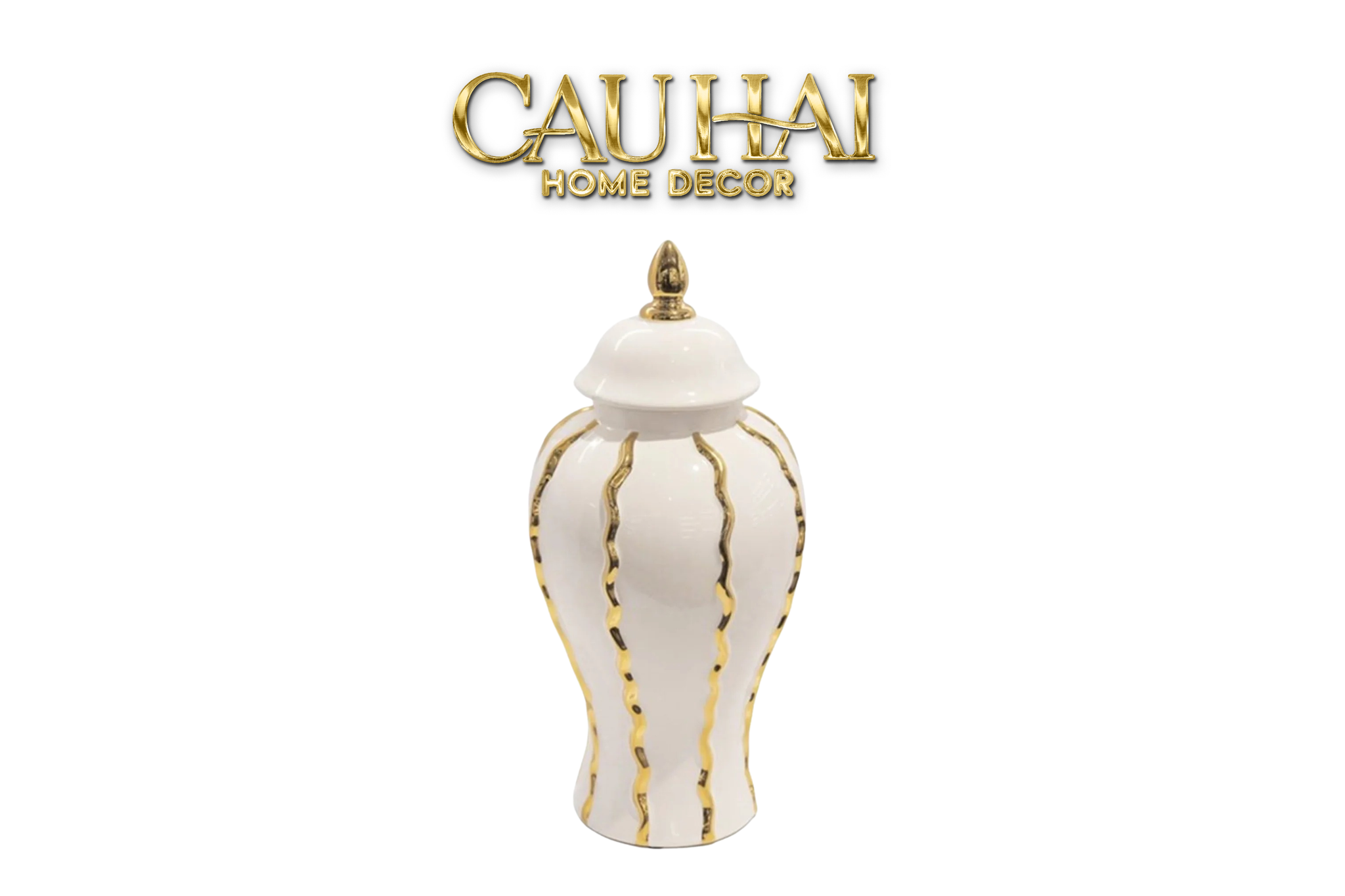 HOME COUTURE - PORCELAIN VASE ATELIER FLYNN H60