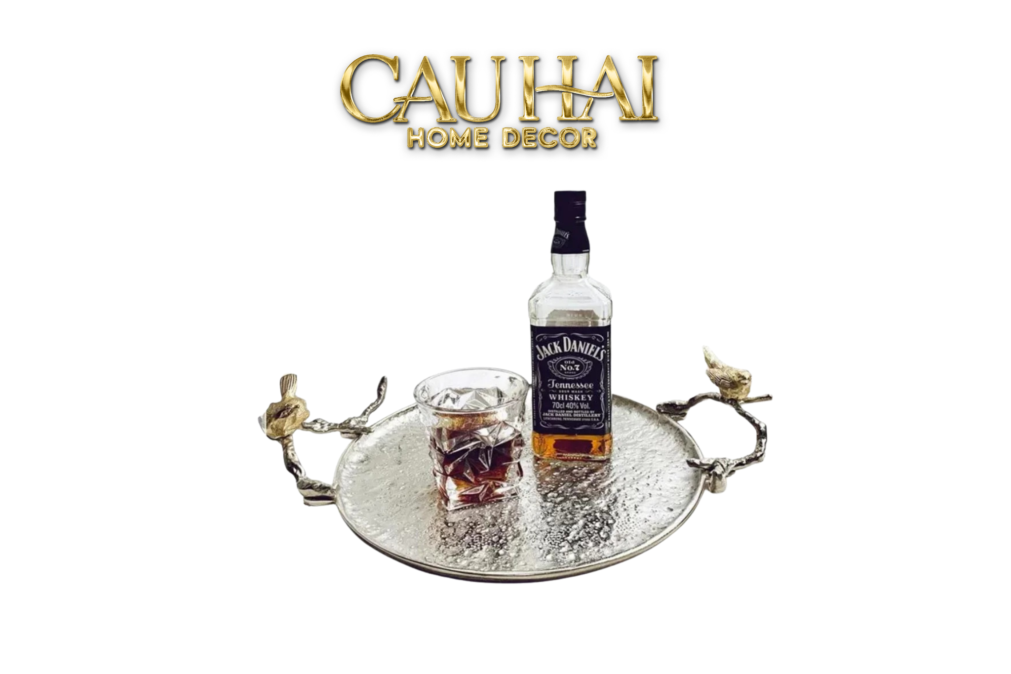 HOME COUTURE - IMPERIAL JARDIN SILVER TRAY D55 SS25