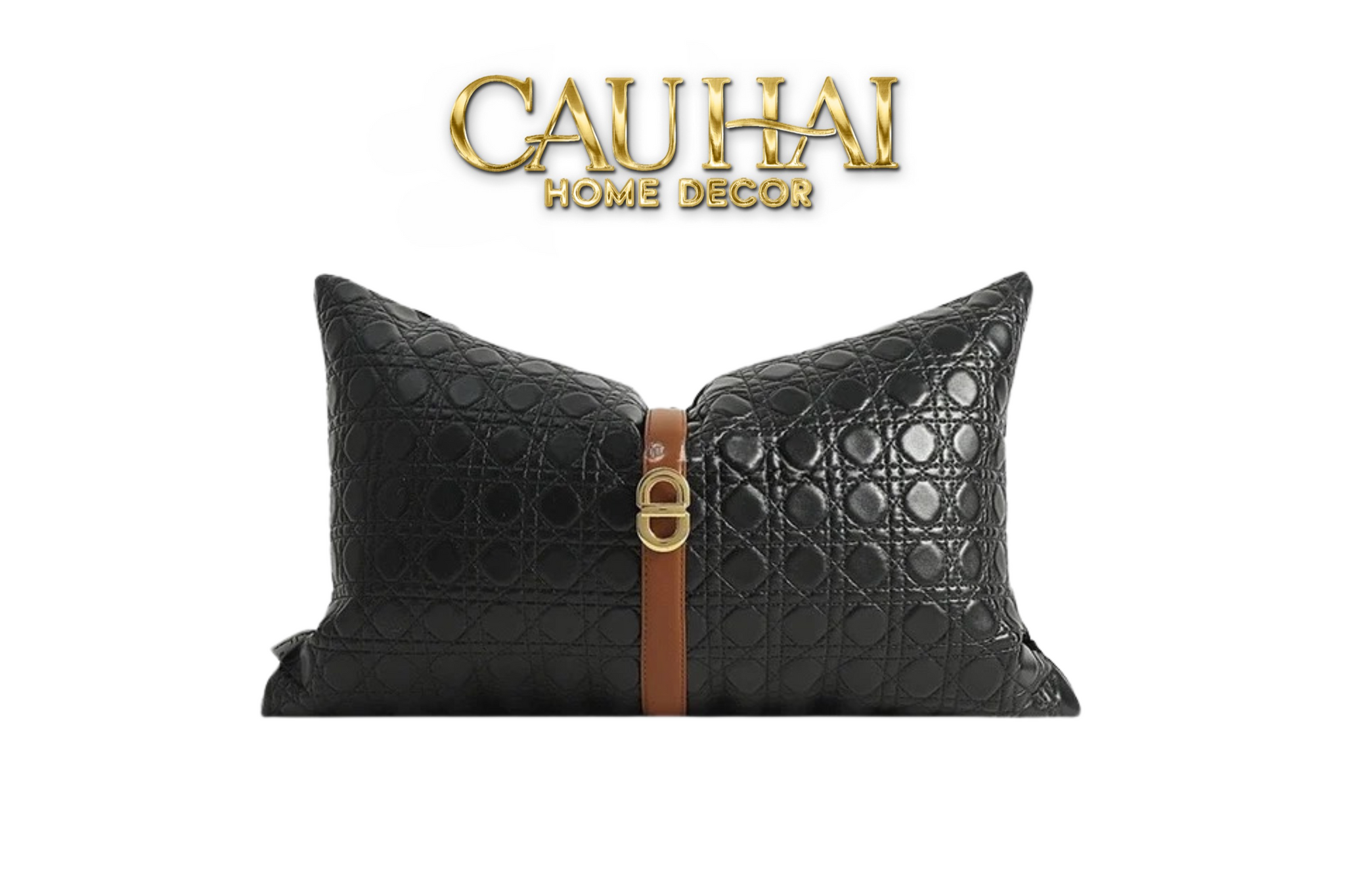 GỐI DA D.O CANNAGE BELT SAVOIR 30x50