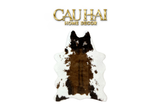 80x110 WILD SPIRIT FOXHIDE SNOW FUR CARPET