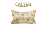 JACQUARD AURA FAN PILLOW 30X50