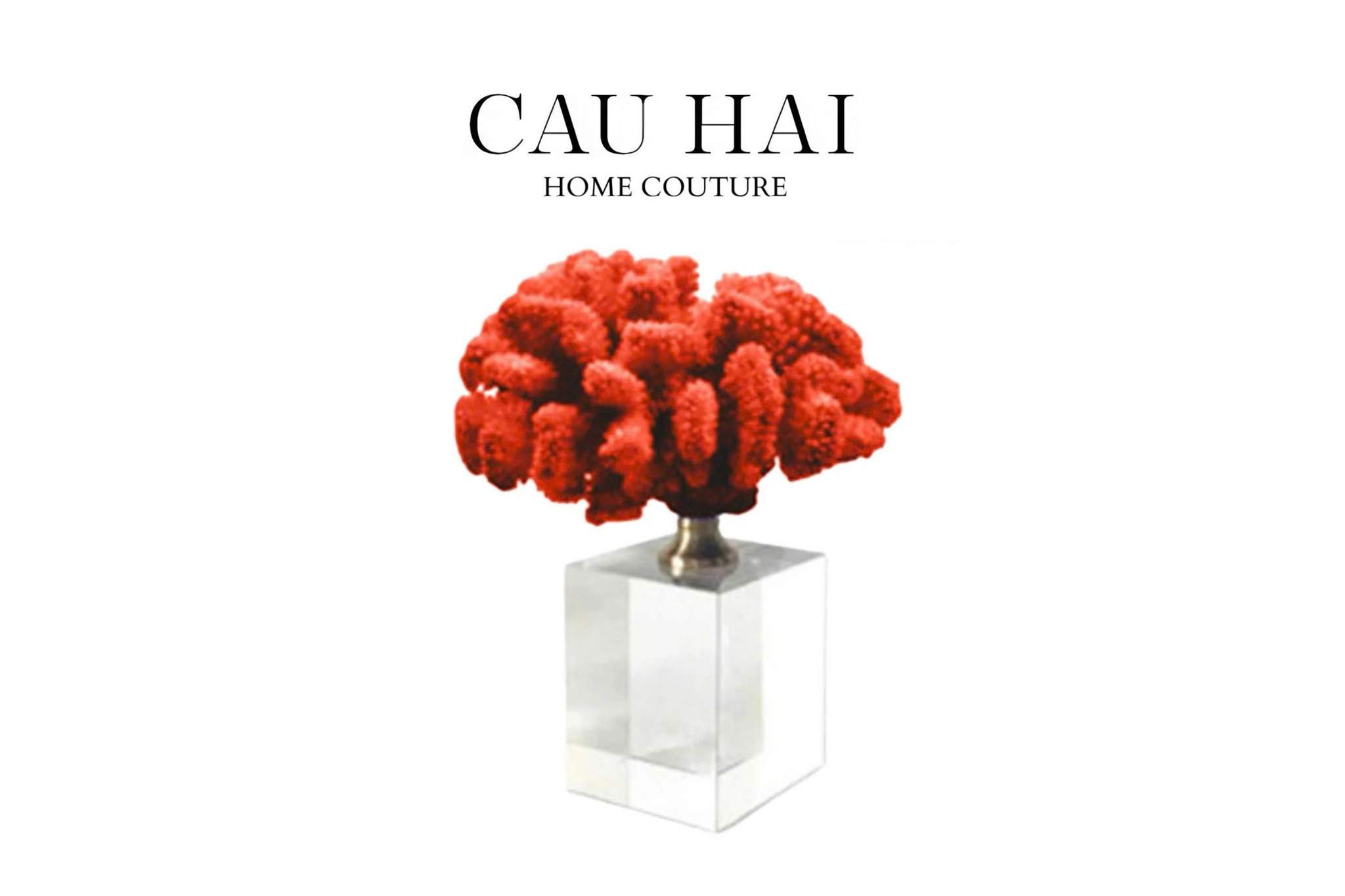 HOME COUTURE - TƯỢNG SAN HÔ CRYSTAL CRIMSON CORAL