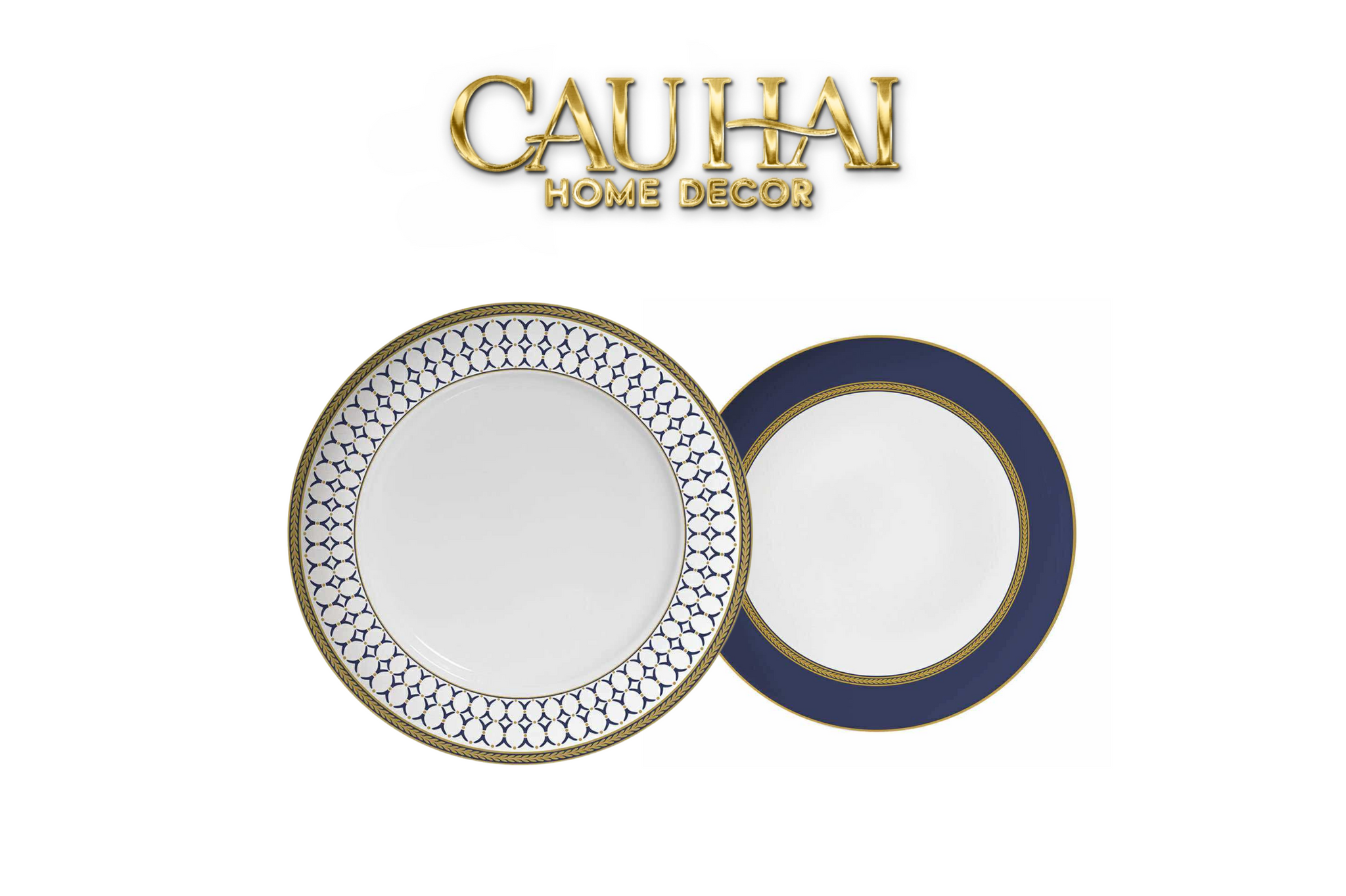 SET 2 ĐĨA DINNER - OGILVY BANQUET SET-CẬU HAI HOME DECOR