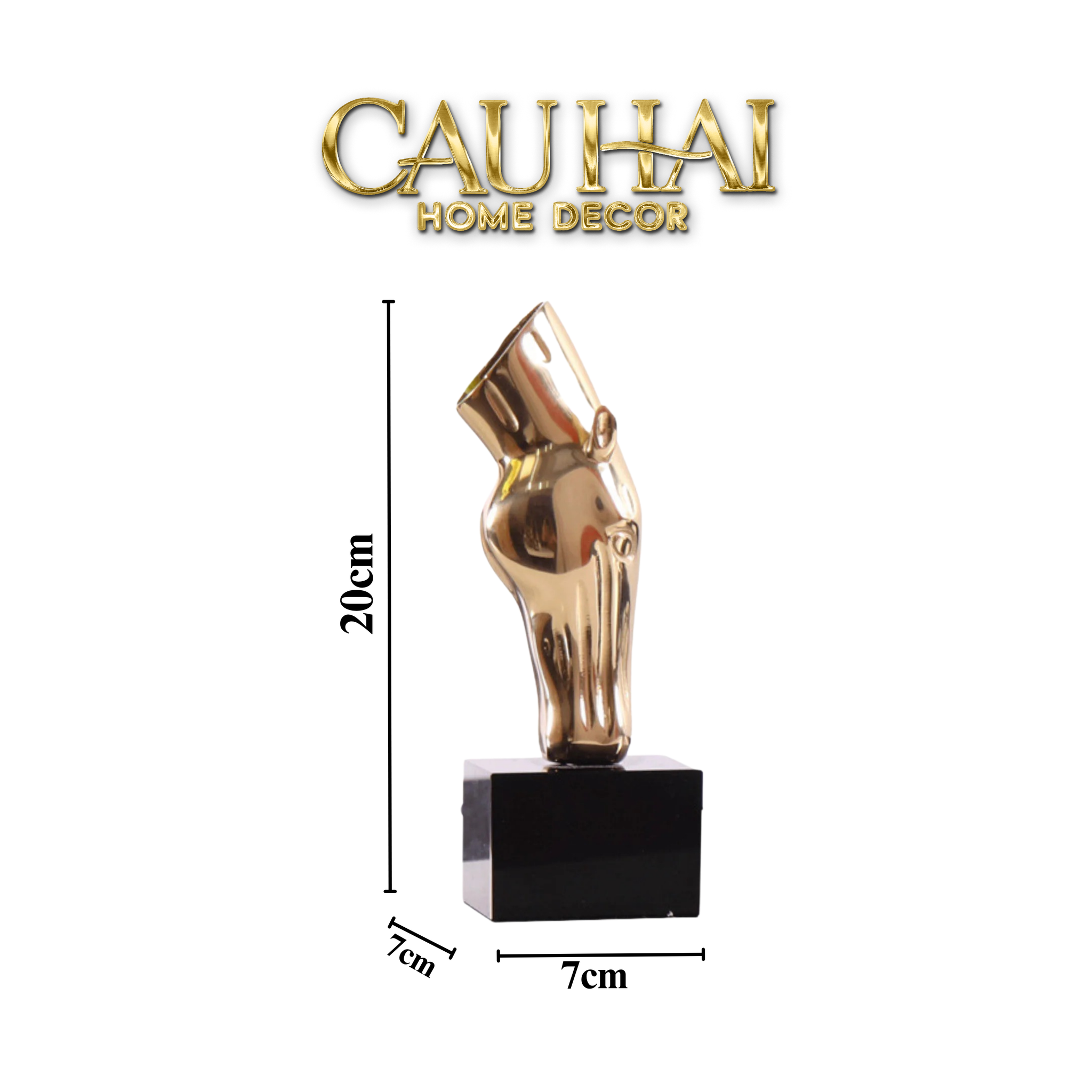 HOME COUTURE - TƯỢNG NGỰA BRONZE CHEVAL D'EAU H20