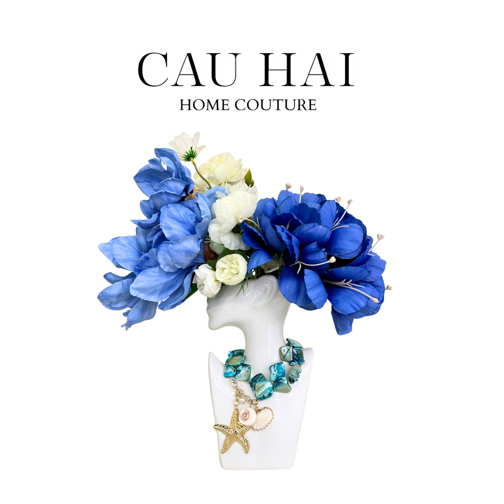 BÌNH HOA SỨ TRÁNG MEN JEWELRY ALEXA