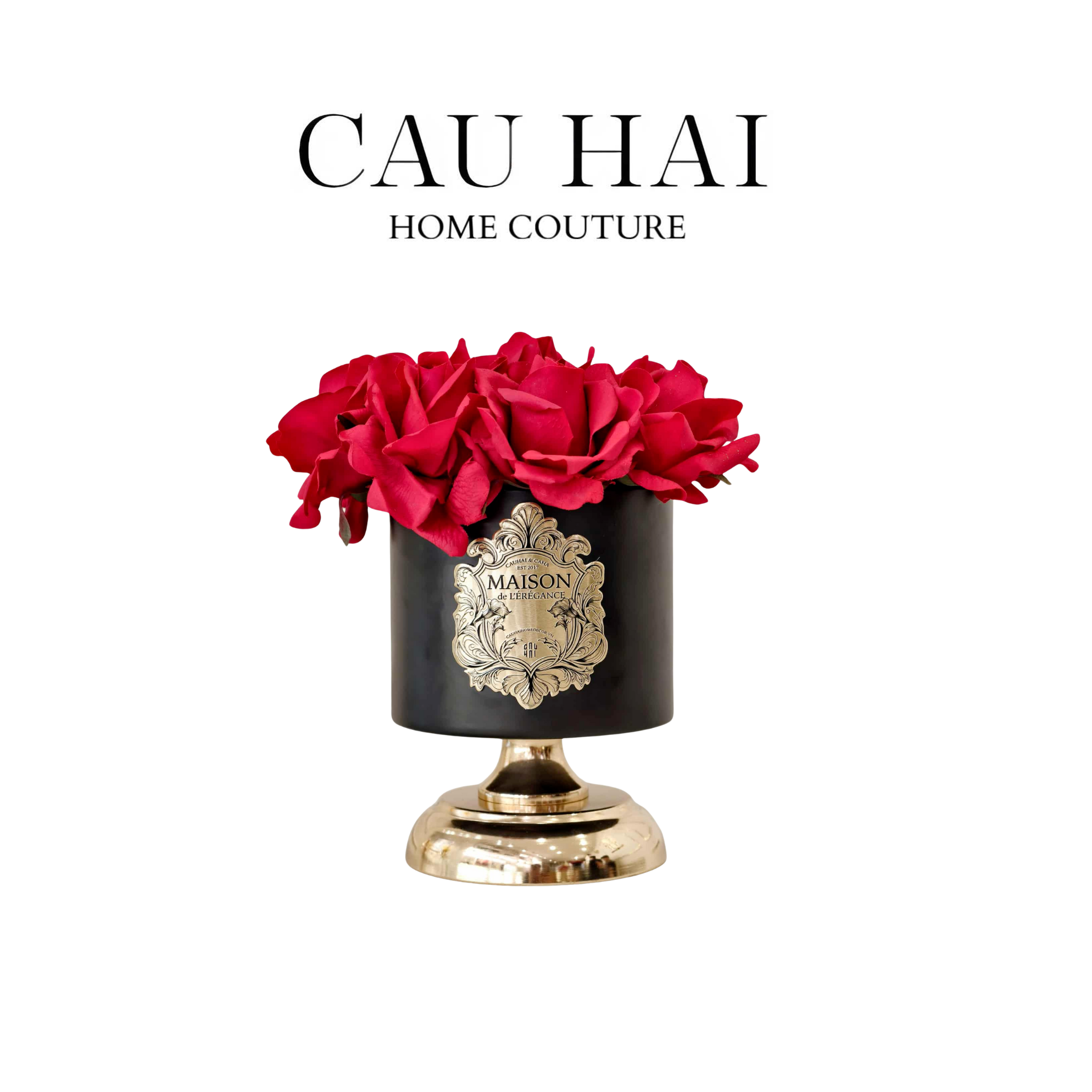 L’ESSENCE DU ROSE - CHẬU HOA HỒNG PEDESTAL H20