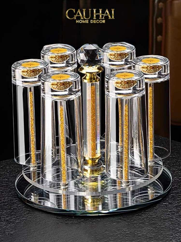 HOME COUTURE - SET 6 LY HIGHBALL GLORIOUS & CRYSTAL TRAY 285ML-CẬU HAI HOME DECOR