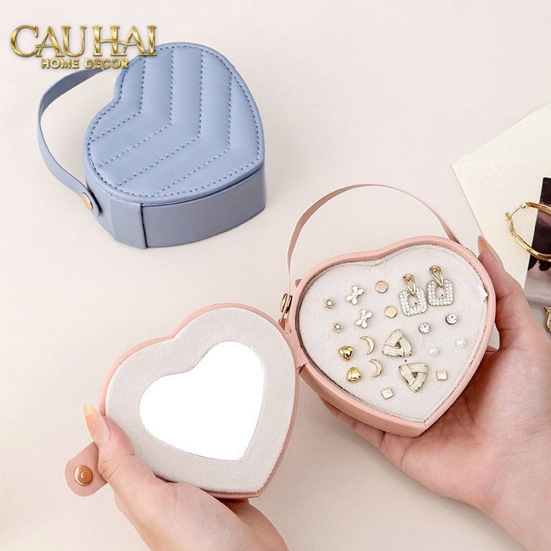HAUTE FOLIE - HỘP TRANG SỨC MINI D'AMOUR CREAMY PEACH-CẬU HAI HOME DECOR
