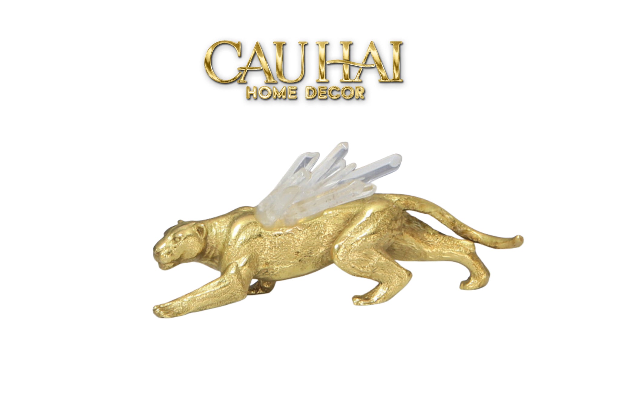 HOME COUTURE - TƯỢNG ĐỒNG CELESTIAL CRYSTAL PANTHER D13