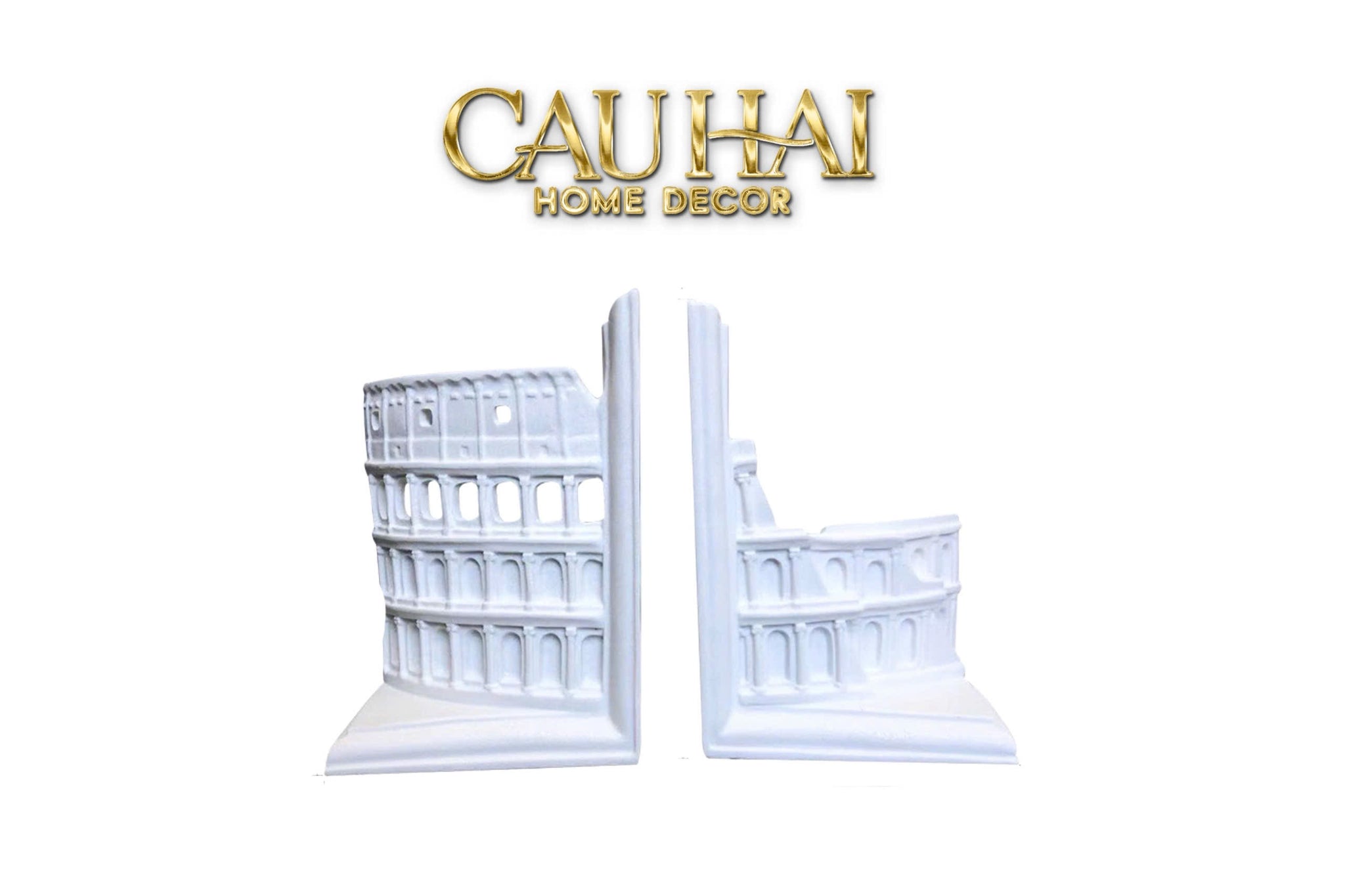 SET TƯỢNG CHẶN SÁCH COLOSSEUM IMPÉRIAL - THE FLAVIAN AMPHITHEATRE