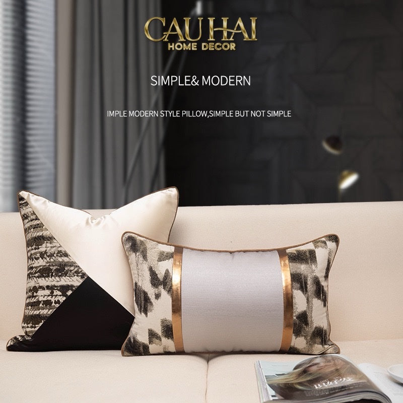 GỐI LỤA JACQUARD OPHELIA STRIPE 30x50