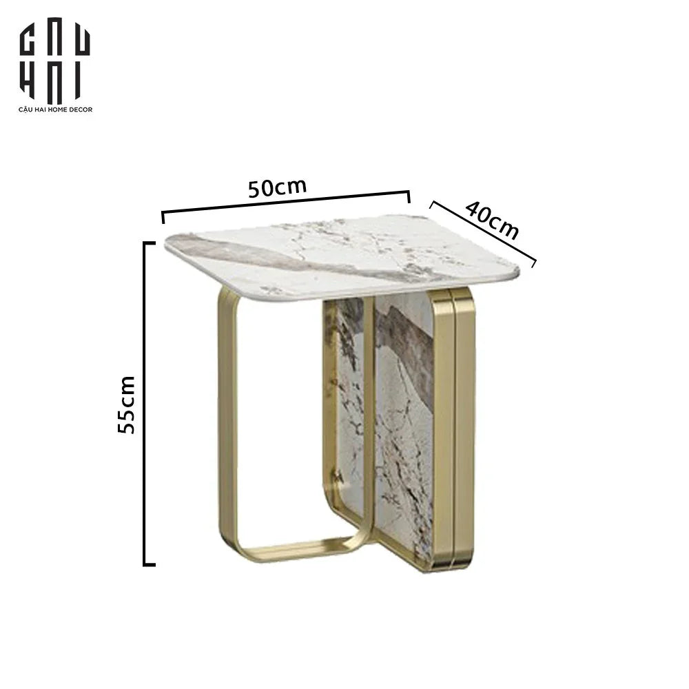 BÀN COFFEE HILTON SIZE M SS25-CẬU HAI HOME DECOR