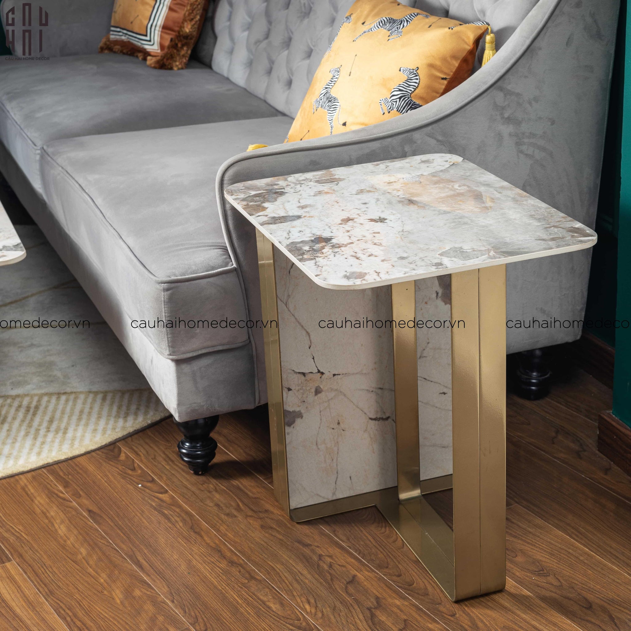 BÀN COFFEE HILTON SIZE M SS25-CẬU HAI HOME DECOR