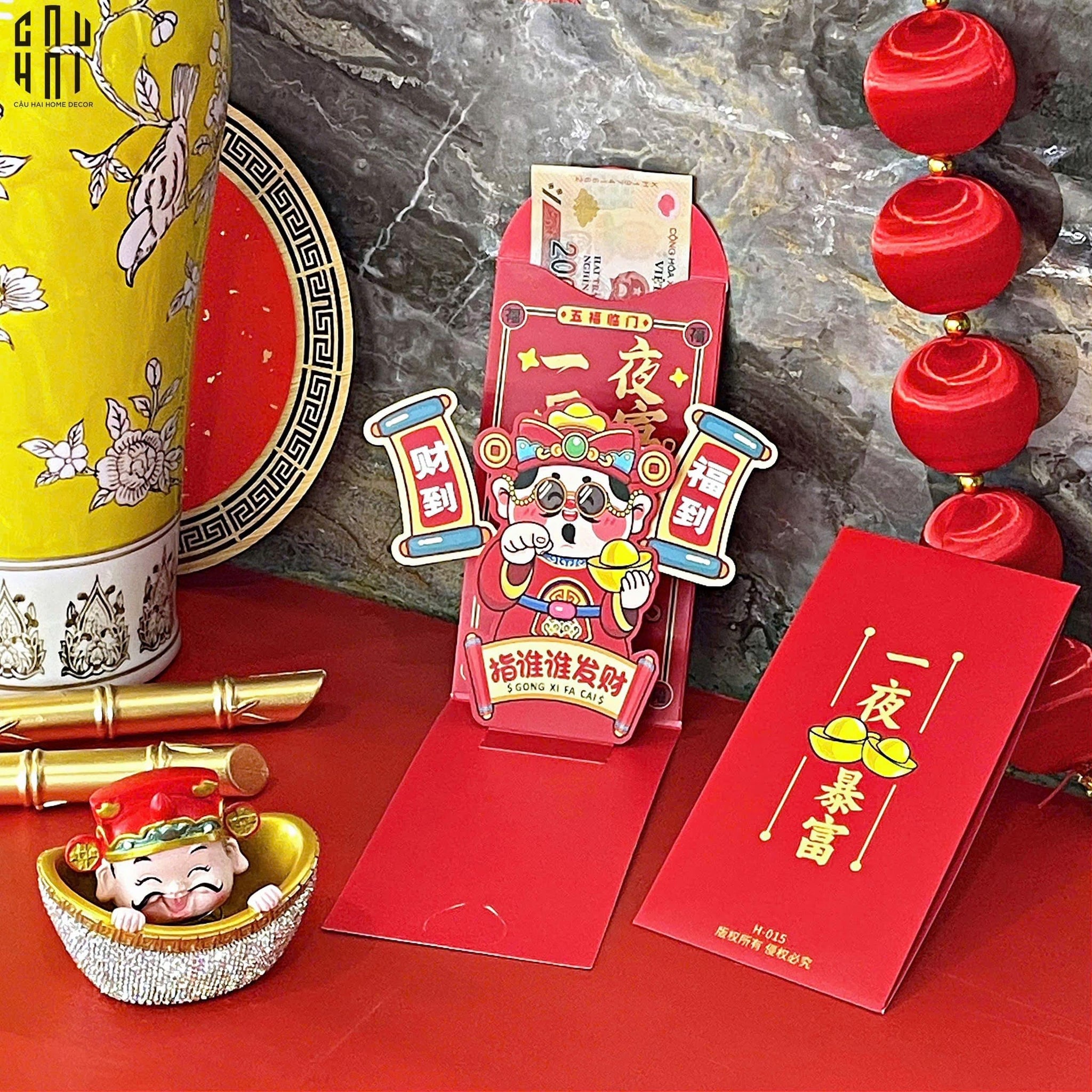 BAO LÌ XÌ 3D TÀI LỘC