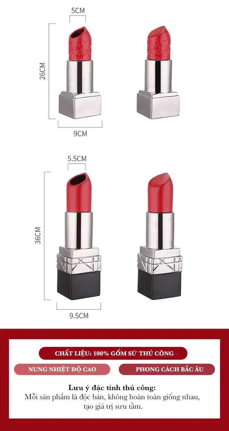 BÌNH HOA GOLD D.O ROUGE MATTE H26