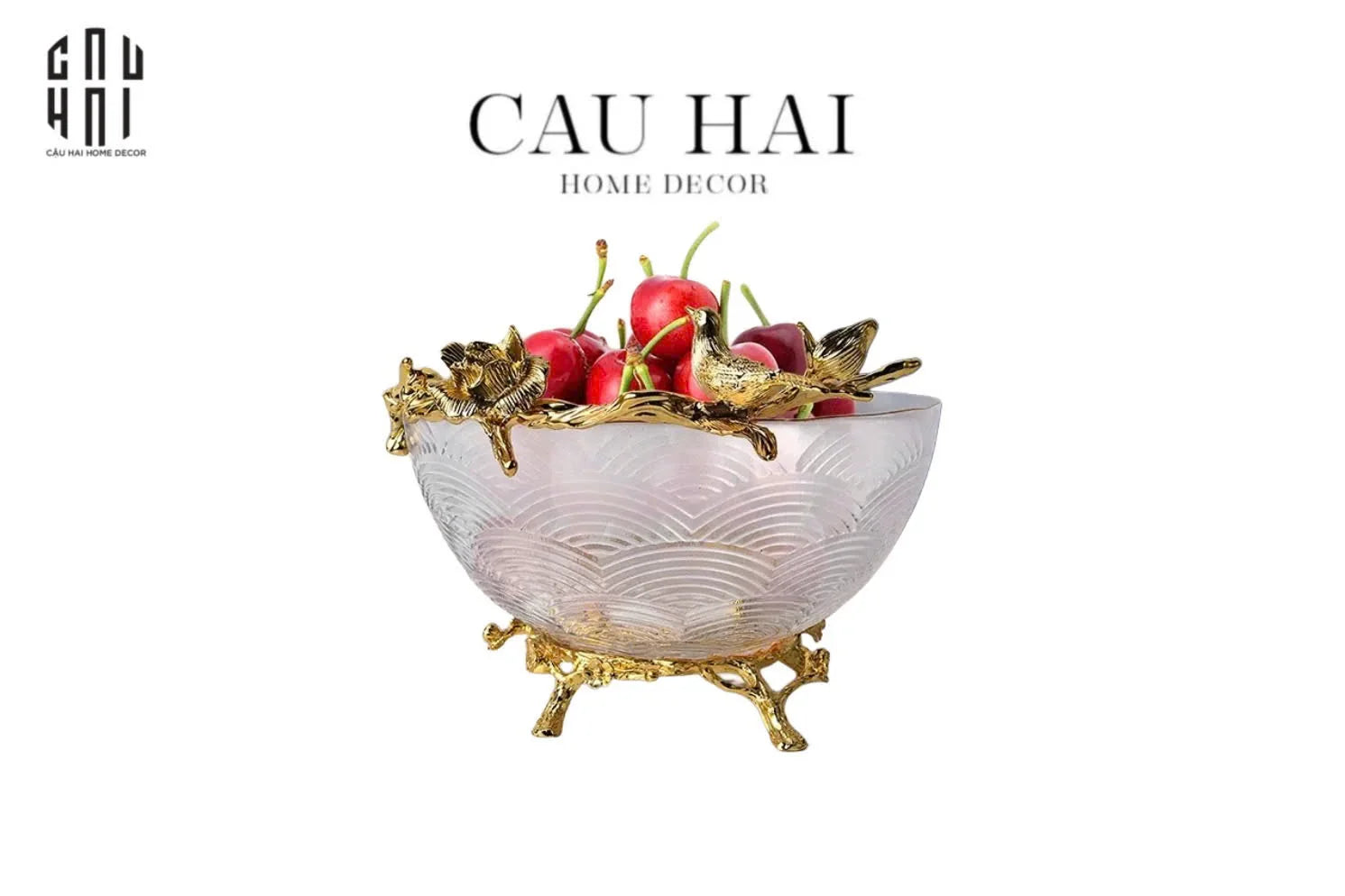 BOWL TRÁI CÂY GOLDEN NEST - SIZE L