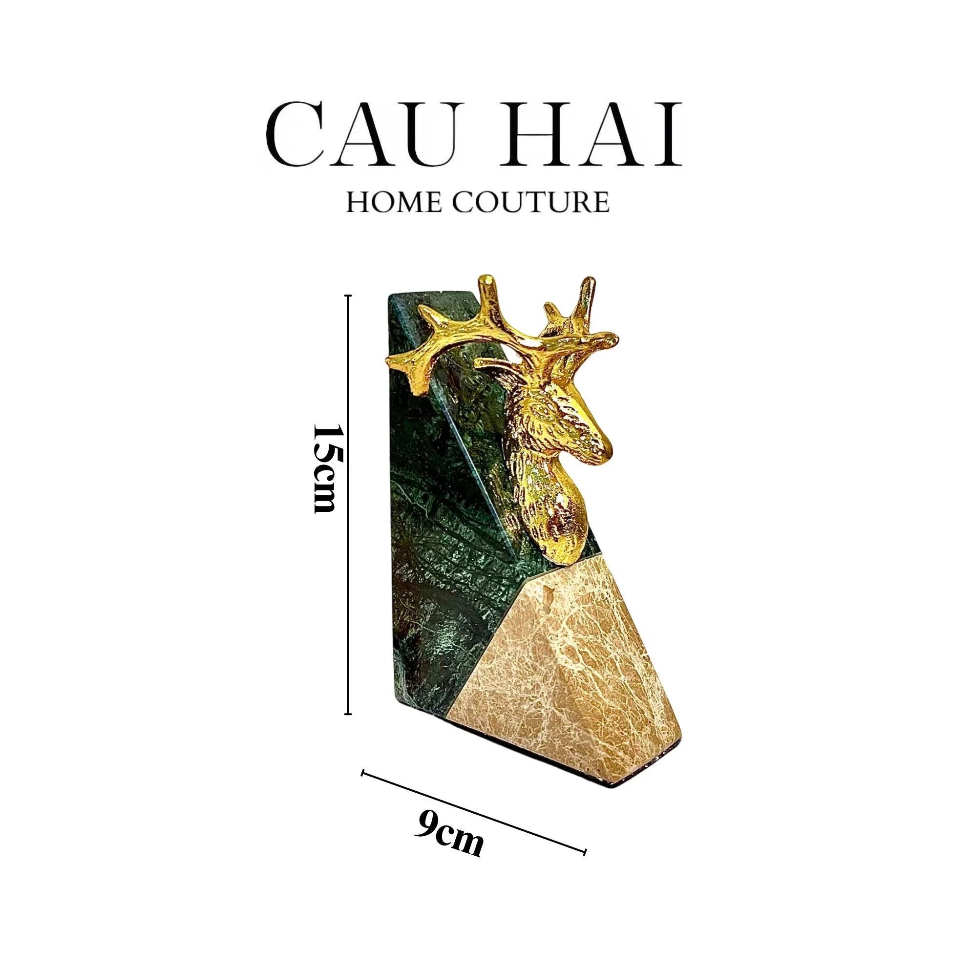 CHẶN SÁCH ĐÁ BRASSON MARBLE BOOKEND FW25