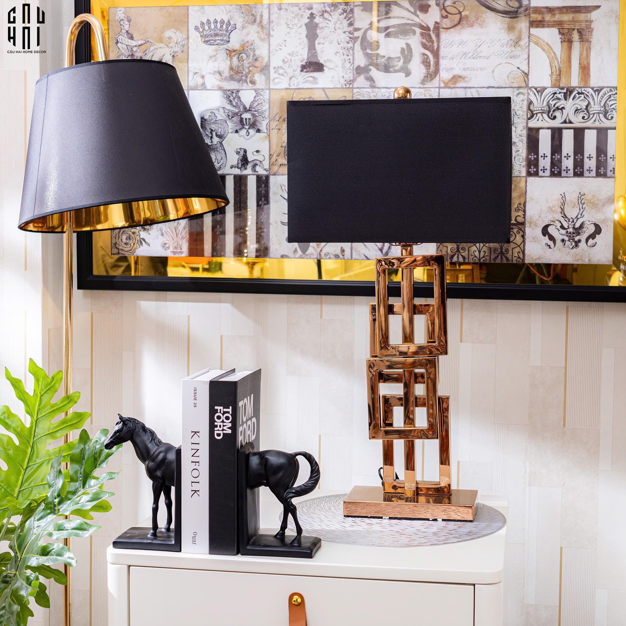 ĐÈN BÀN BARBARA - BARBARA SIDE TABLE LAMP-CẬU HAI HOME DECOR
