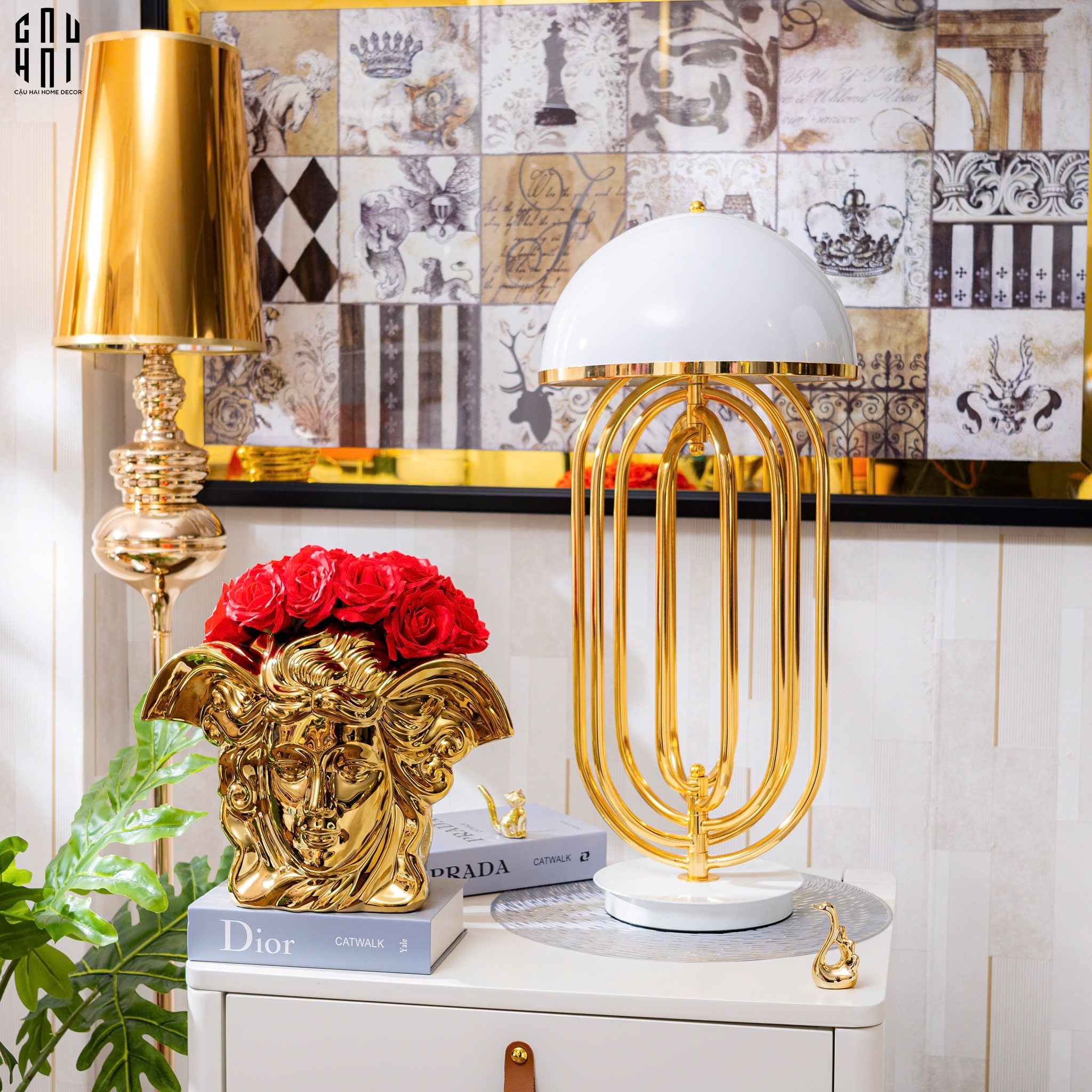 ĐÈN BÀN HAYES - HAYES SIDE TABLE LAMP-CẬU HAI HOME DECOR