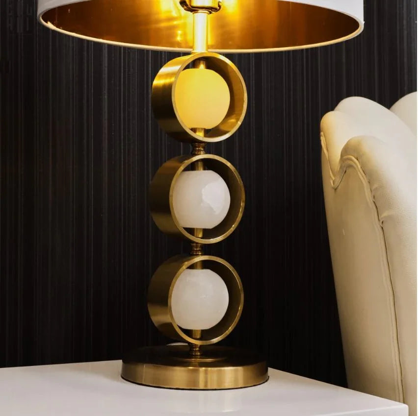 ĐÈN BÀN PEARLS - PEARLS SIDE TABLE LAMP-CẬU HAI HOME DECOR
