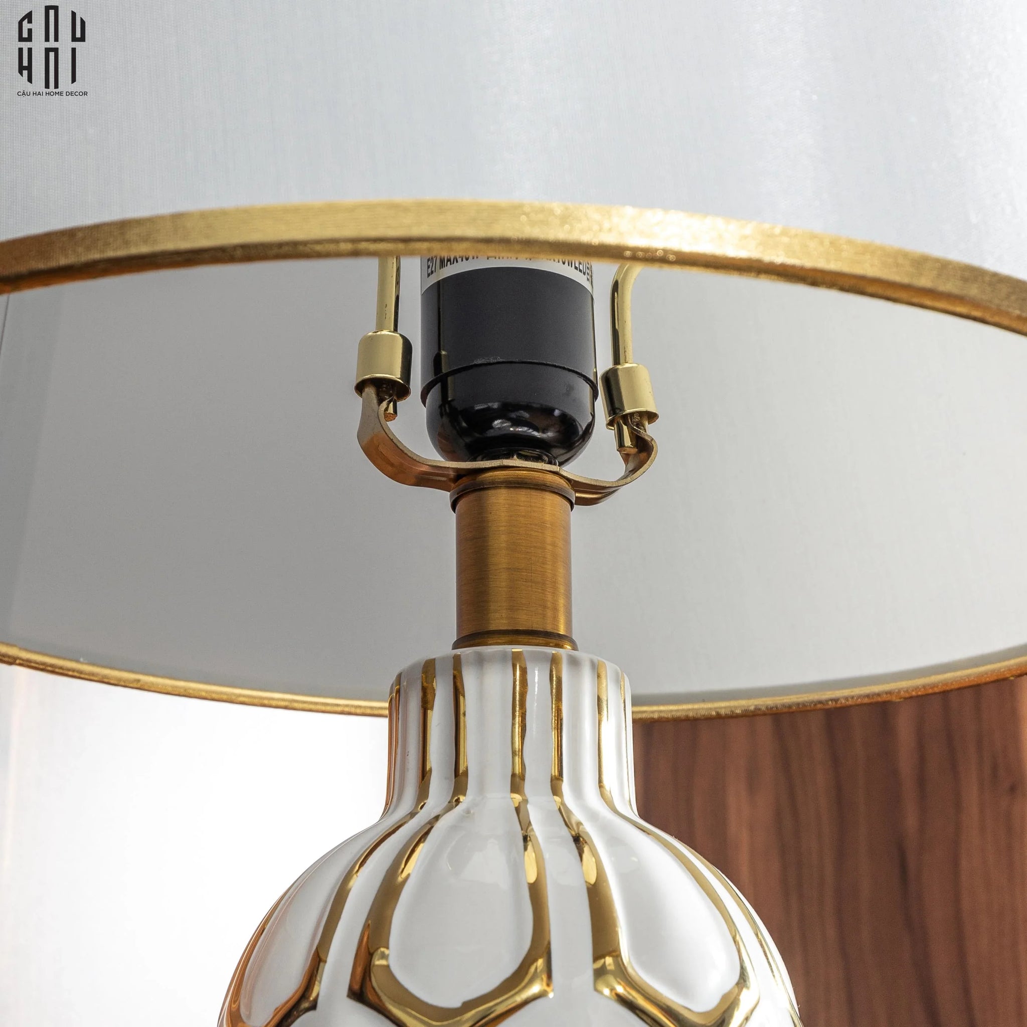 ĐÈN BÀN SEPHORA - SEPHORA PORCELAIN SIDE TABLE LAMP-CẬU HAI HOME DECOR
