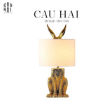 ĐÈN NGỦ ĐỂ BÀN GILDED RABBIT-CẬU HAI HOME DECOR