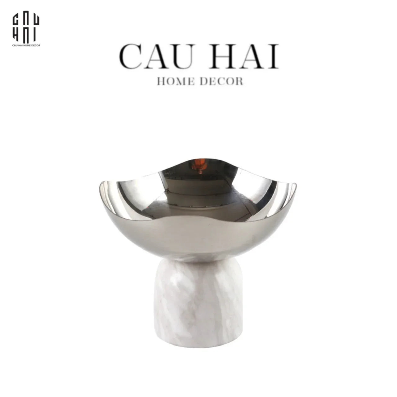 FRUIT BOWL SILVER BLOOM