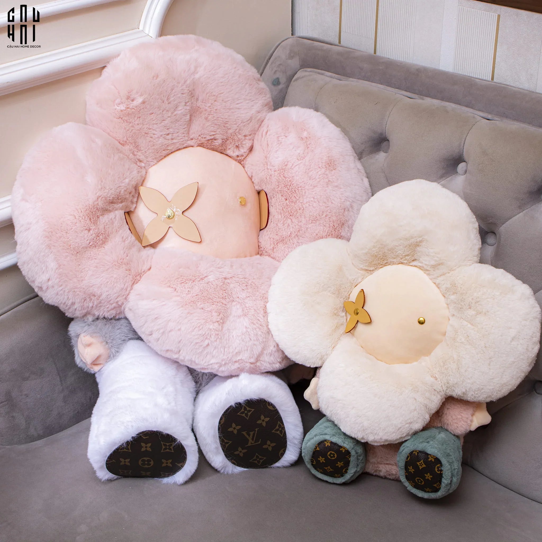 GẤU NHỒI BÔNG VIVIENNE BY LOUIS.V SIZE 72-CẬU HAI HOME DECOR