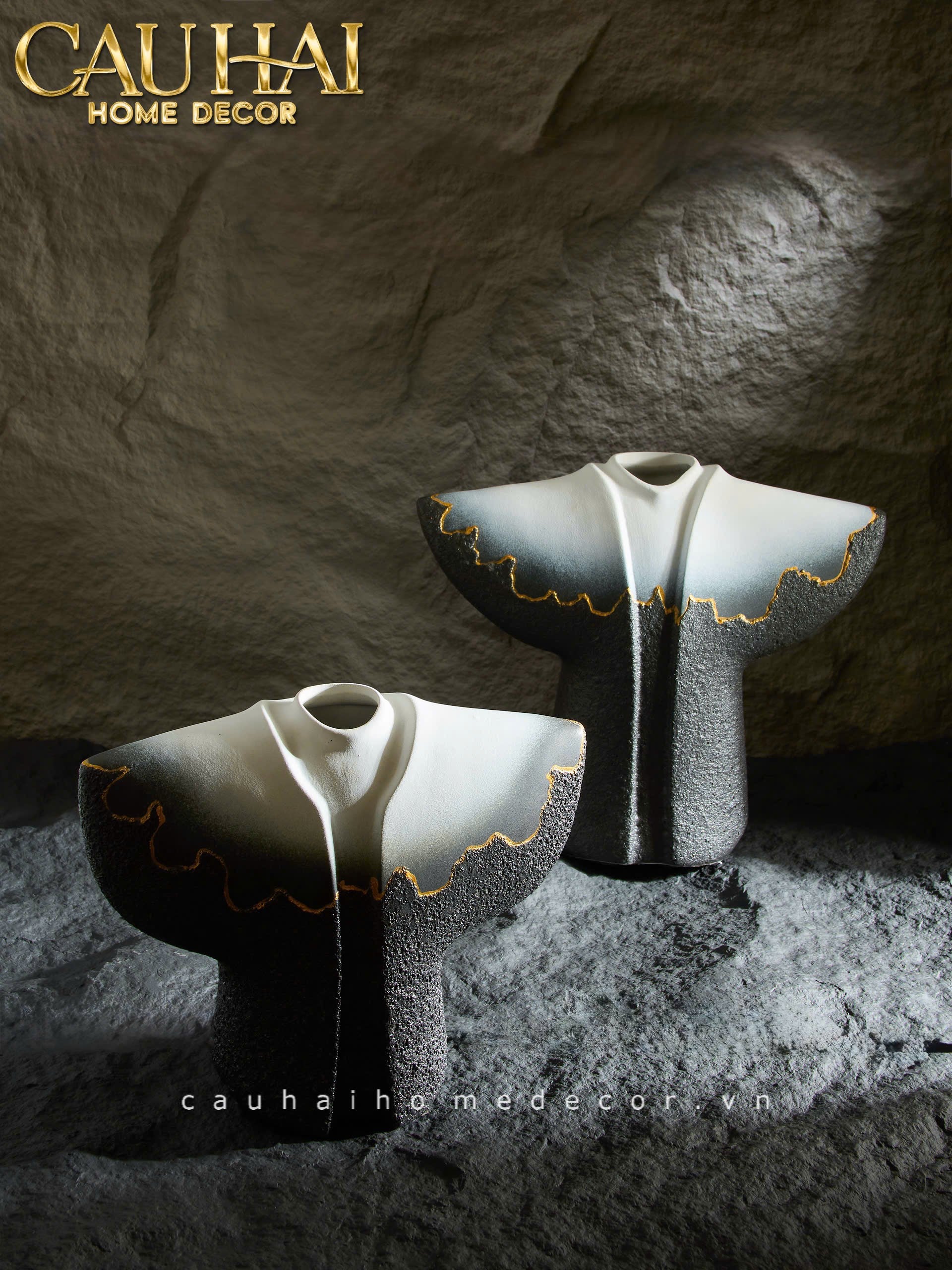 HOME COUTURE - SET 2 TƯỢNG LAVA MANTLE H30/35
