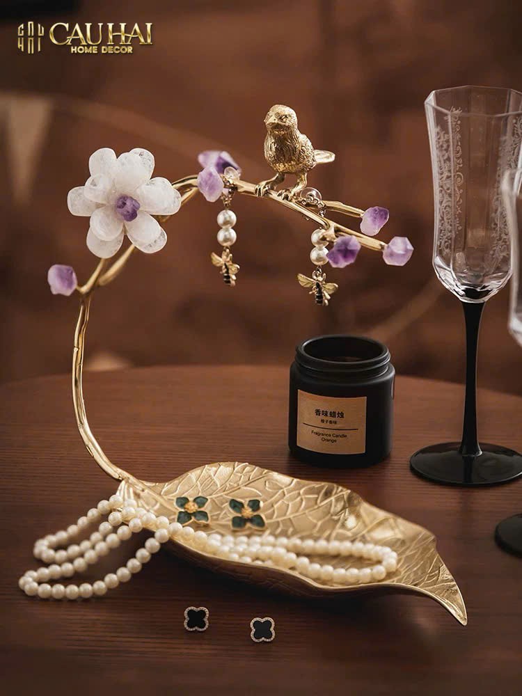 HOME COUTURE - KHAY LÁ ĐỒNG ĐÁ QUÝ CANARY SERENADE