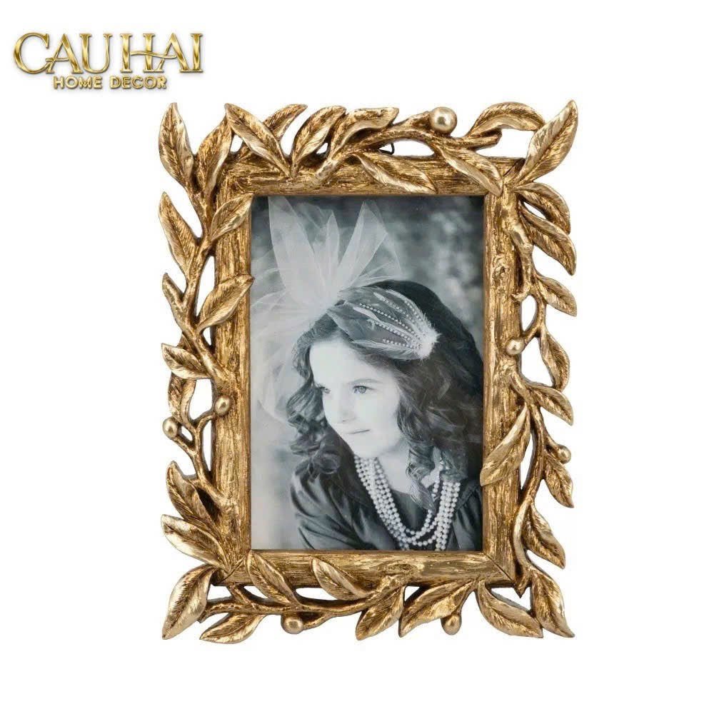 KHUNG ẢNH HERITAGE OLIVE GILDED FRAME 6.5" x 8.5"