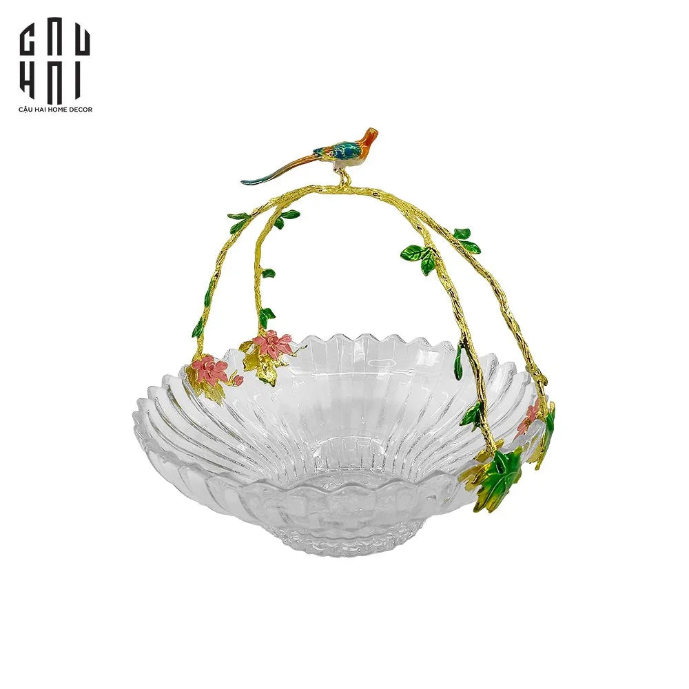 GIỎ TRÁI CÂY COLORFUL SPRING BIRD