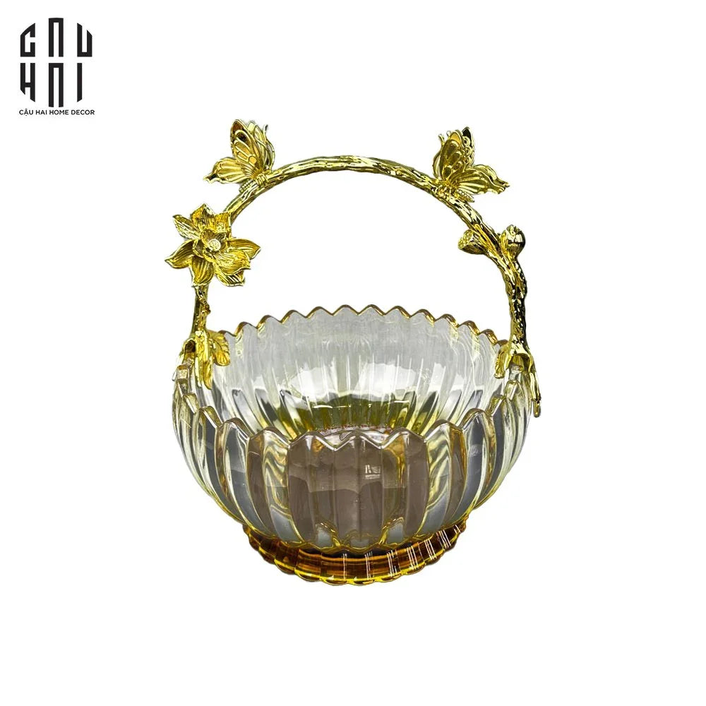 GIỎ TRÁI CÂY GOLDEN BUTTERFLY PREMIUM