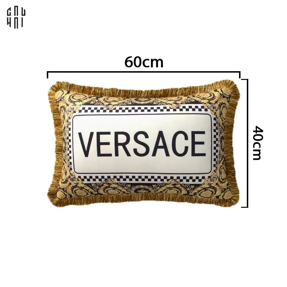 GỐI TỰA NHUNG CAO CẤP GIANNI VERS SIGNATURE BRAND 40X60CM