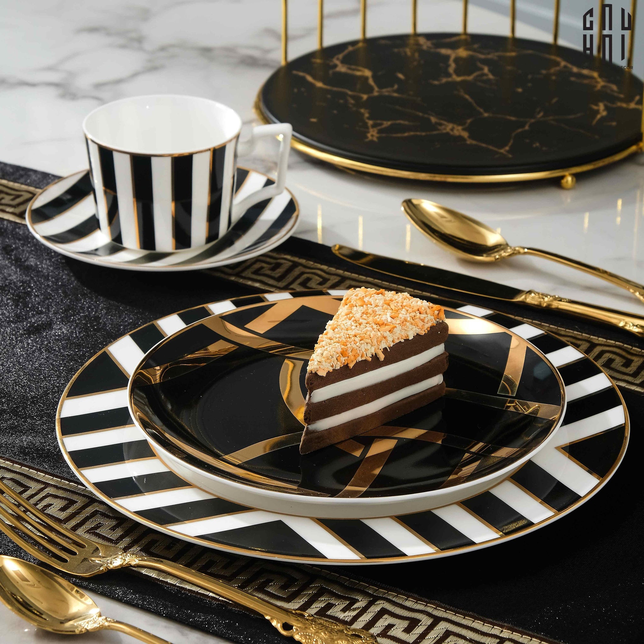 HARLEY DINNER PLATE SET 2PCS-CẬU HAI HOME DECOR