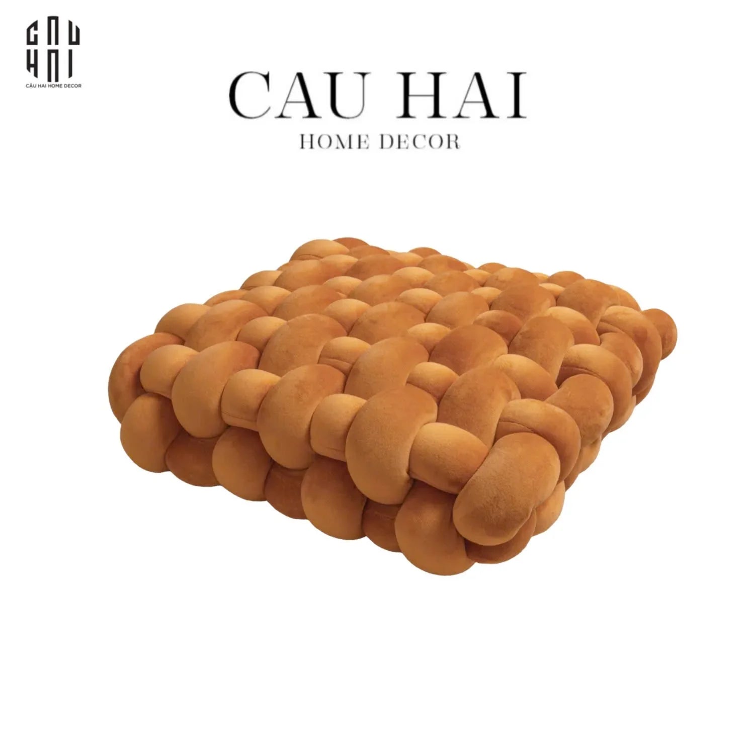 HAUTE FOLIE - GỐI ĐAN SWEET ORANGE BISCUITS