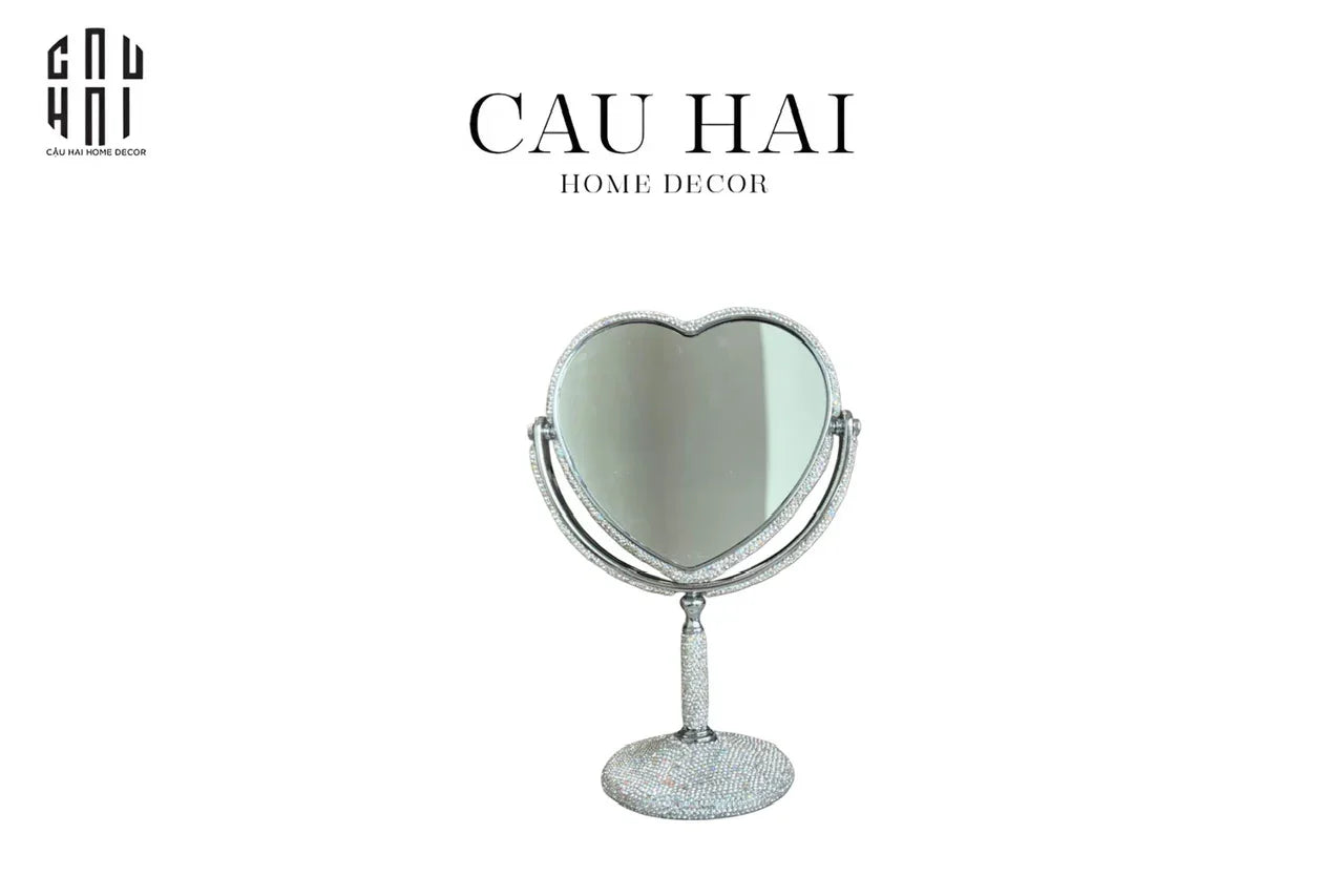 HAUTE FOLIE - GƯƠNG TRANG ĐIỂM d’AMOUR LOVE BLING BLING-CẬU HAI HOME DECOR
