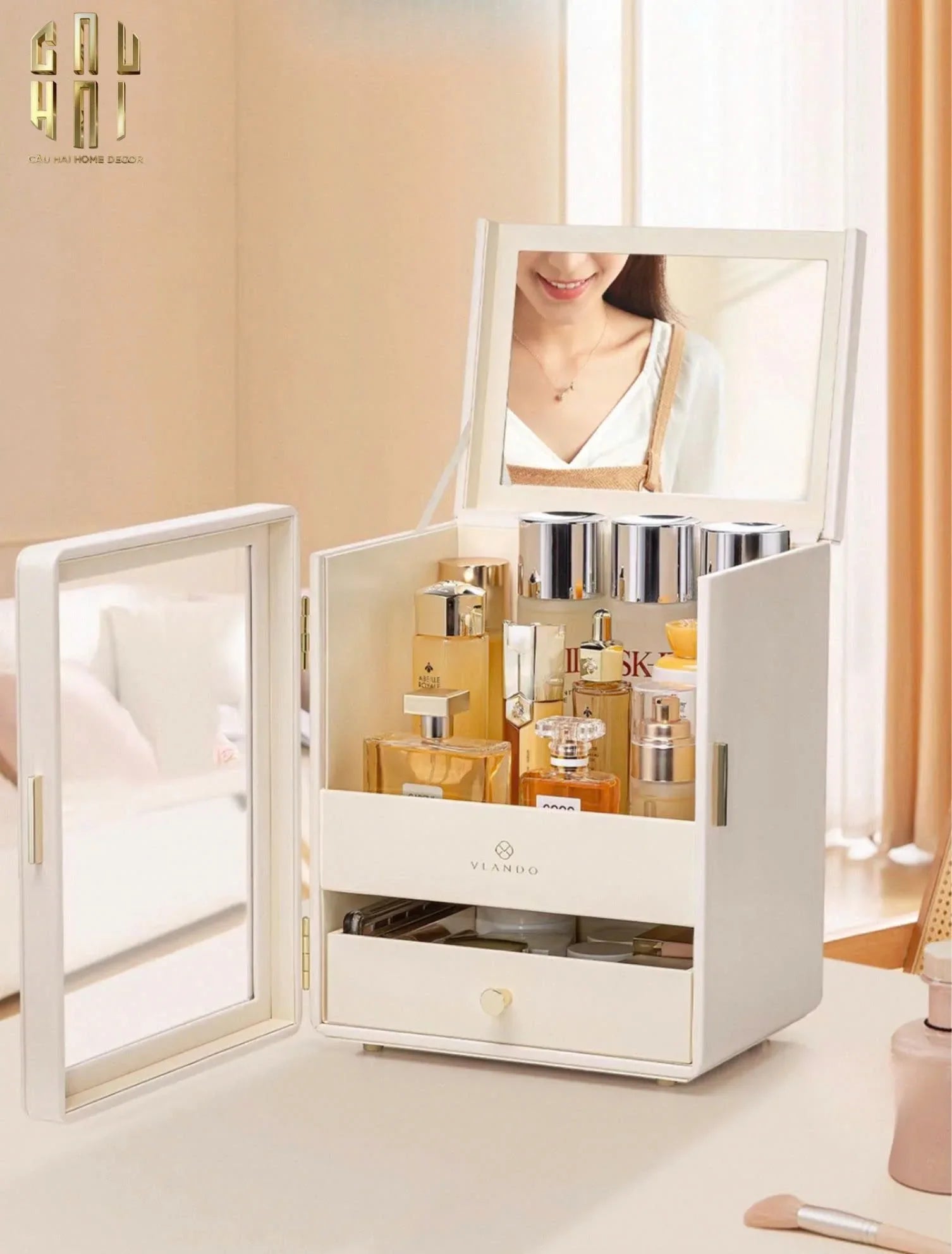 HAUTE FOLIE - RƯƠNG MỸ PHẨM DA BEAUTY CLOSET