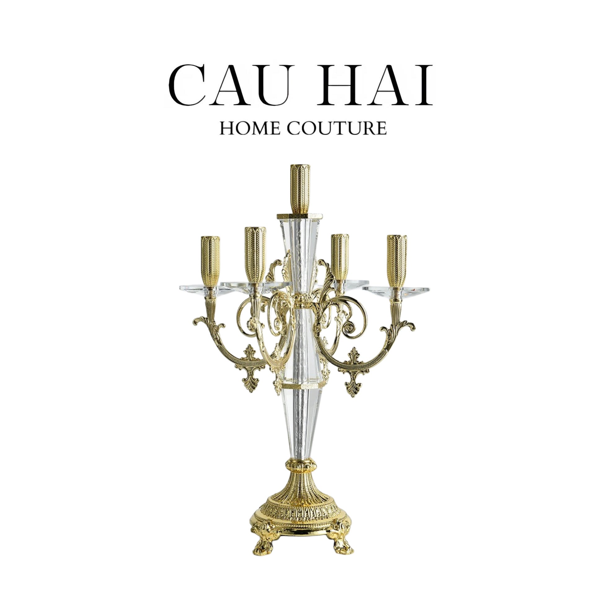 HOME COUTURE - ĐẾ NẾN CRYSTAL VERSAILLES MONROE