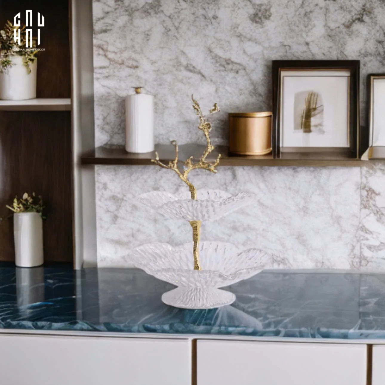HOME COUTURE - ĐĨA 2 TẦNG JARDIN DE LUXE SS25