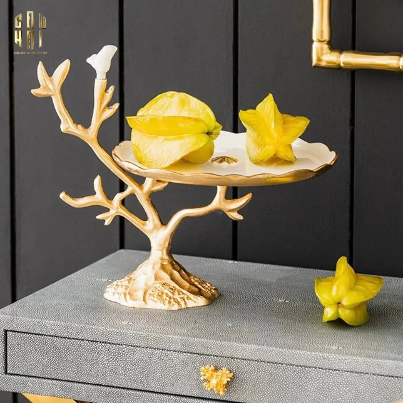 HOME COUTURE - ĐĨA ĐỒNG MAISON D'ÉCLAT-CẬU HAI HOME DECOR
