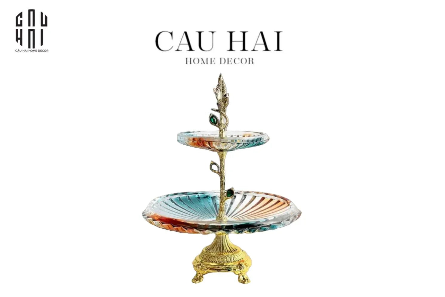 HOME COUTURE - ĐĨA TẦNG PHA LÊ RAINBOW "AURORA DE LUNAR" SS25