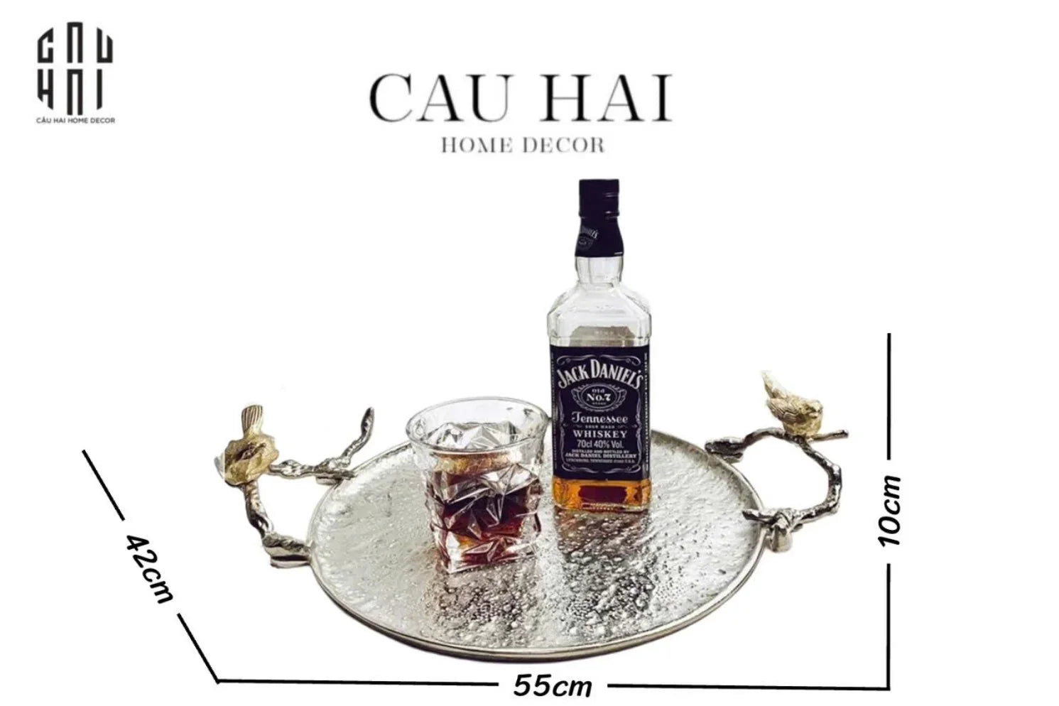 HOME COUTURE - KHAY BẠC IMPERIAL JARDIN D55 SS25