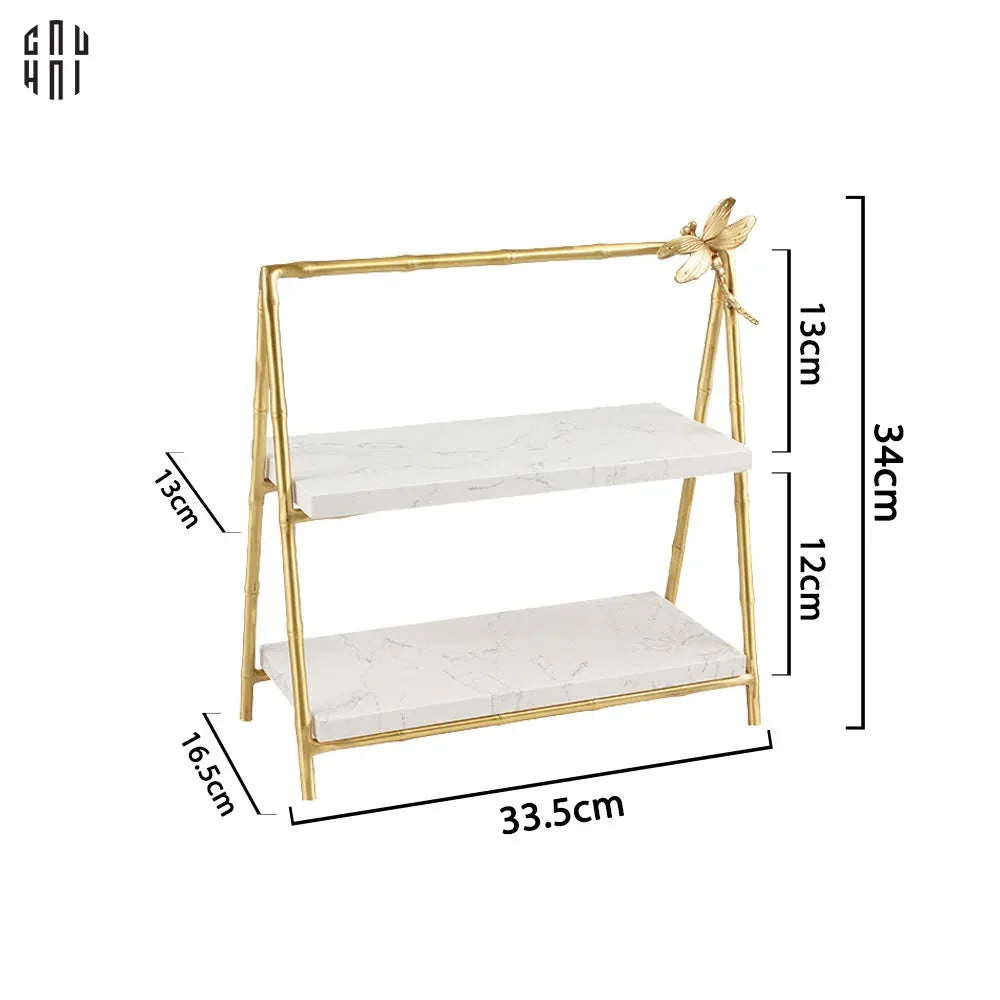 HOME COUTURE - KHAY KỆ 2 TẦNG PAPILLON DE LUMIÈRE FW25