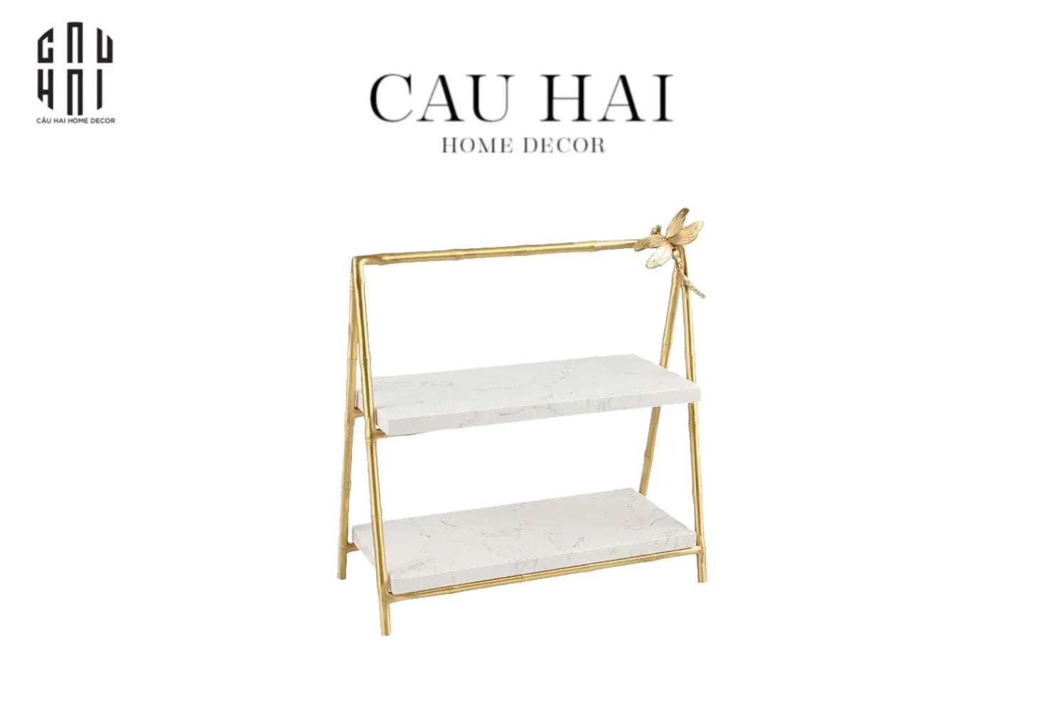 HOME COUTURE - KHAY KỆ 2 TẦNG PAPILLON DE LUMIÈRE FW25