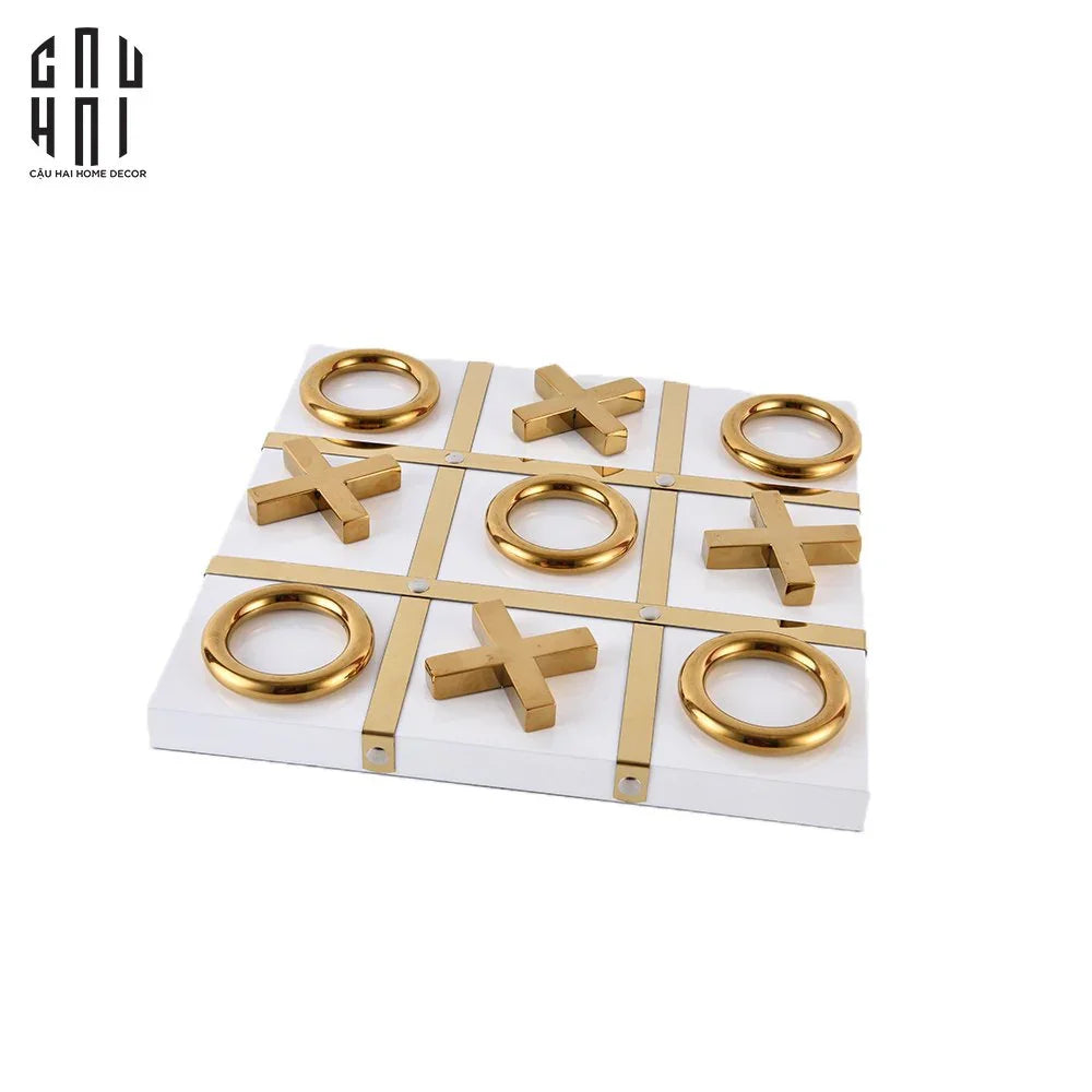 HOME COUTURE - LAYING BOARD GAME - LUXURY TIC TAC TOE FW25