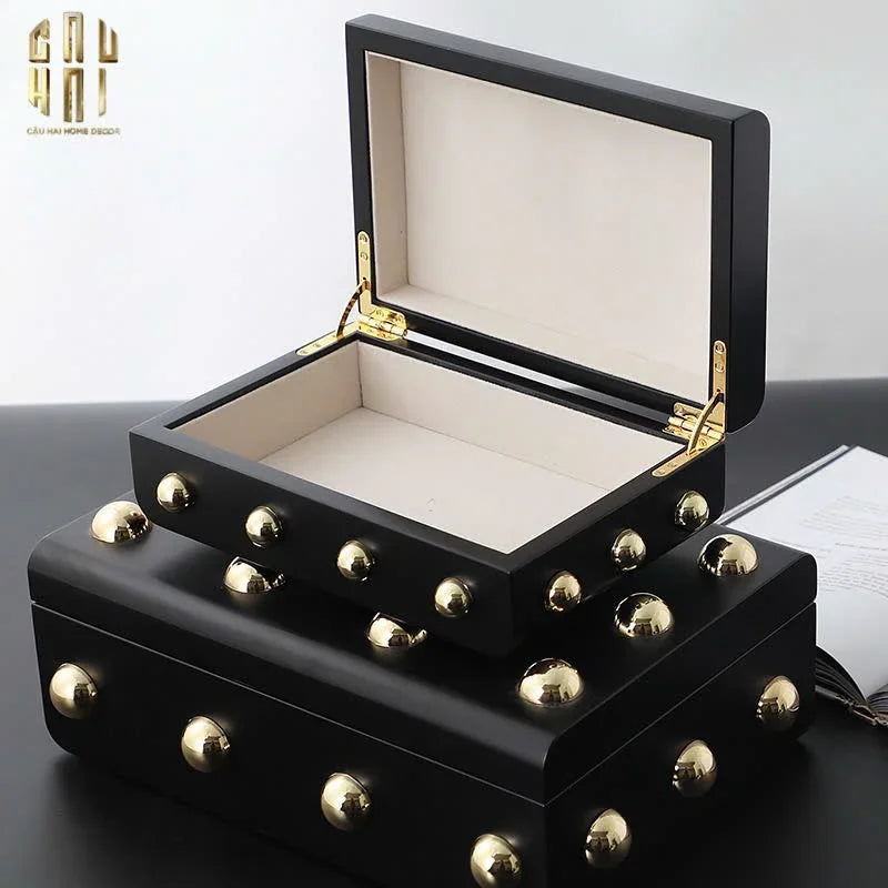 HOME COUTURE - SET 2 RƯƠNG JEWELRY GOTHIC BLACKHORN CHEST FW25