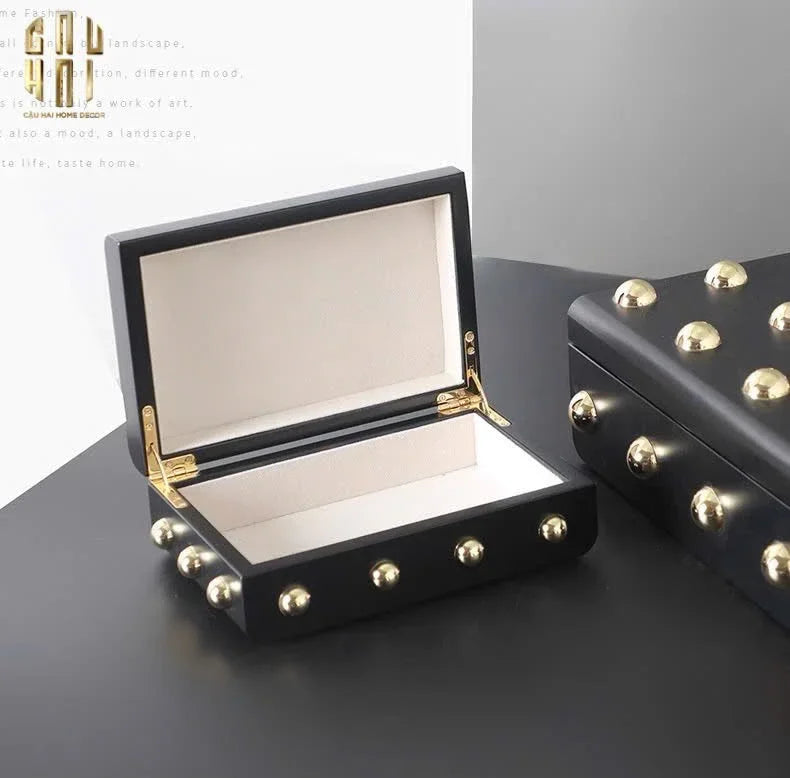 HOME COUTURE - SET 2 RƯƠNG JEWELRY GOTHIC BLACKHORN CHEST FW25